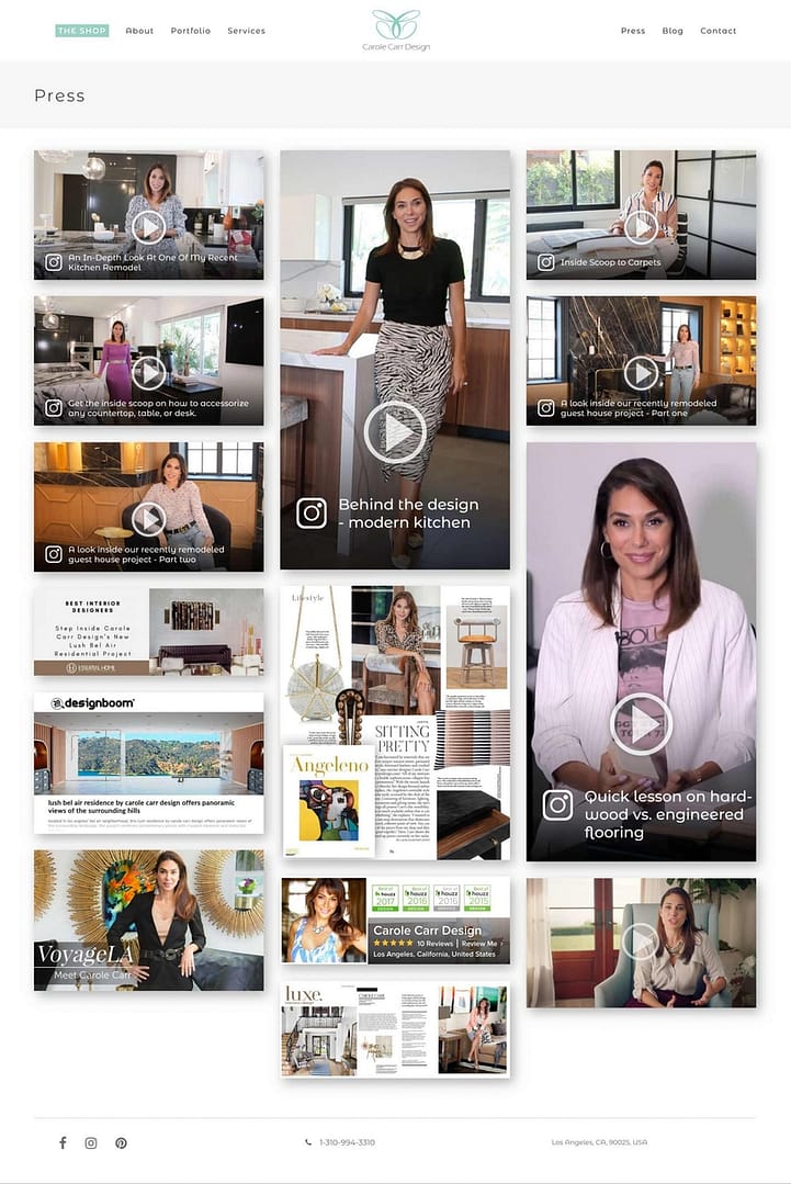 Carole Carr Design - Press